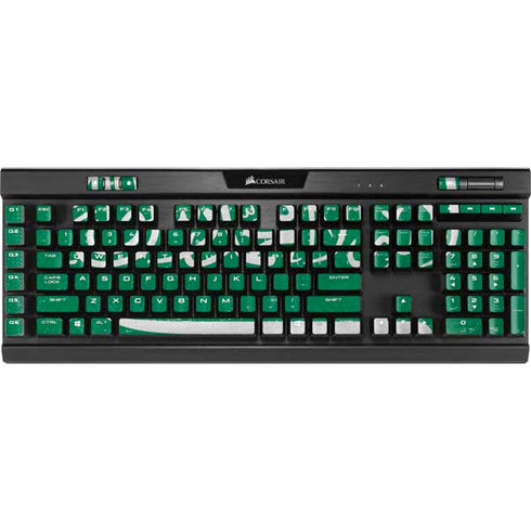 Saudi Arabia Flag Distressed K95 RGB PLATINUM Mechanical Gaming Keyboard Skin